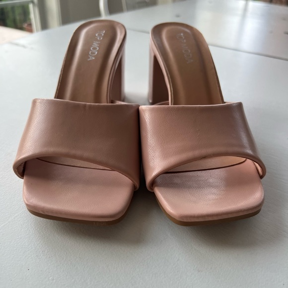 Top Moda slip on heel size 6 1/2 - Picture 4 of 11